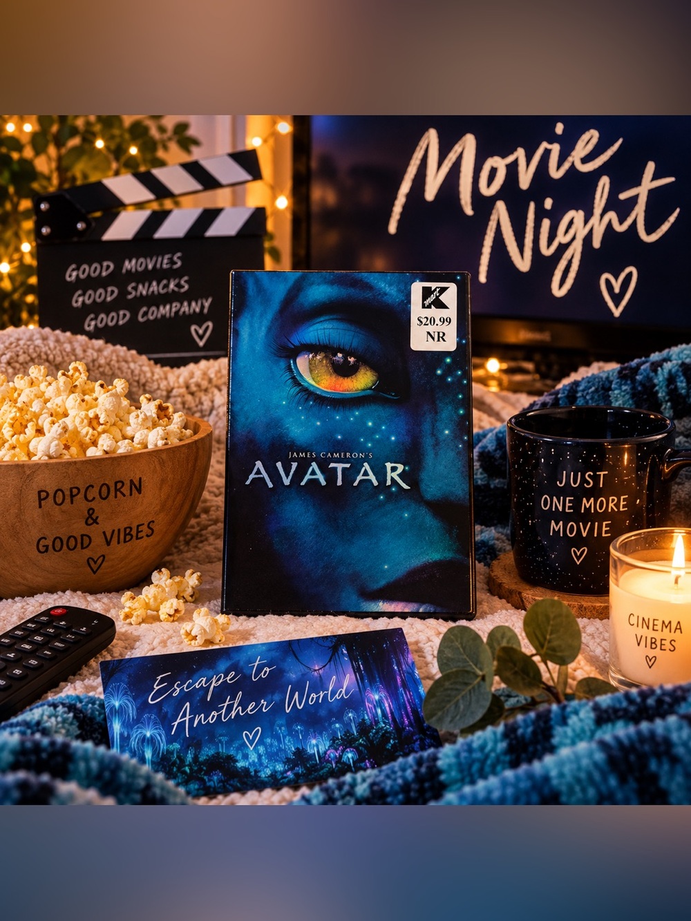 James Cameron’s Avatar DVD 2009 Widescreen PG-13 Sci-Fi Movie